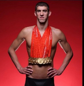 Michael Phelps medals